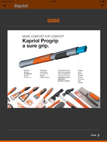 Kapriol: catalogo screenshot 2