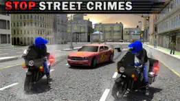 police bike crime patrol chase 3d gun shooter game iphone screenshot 4