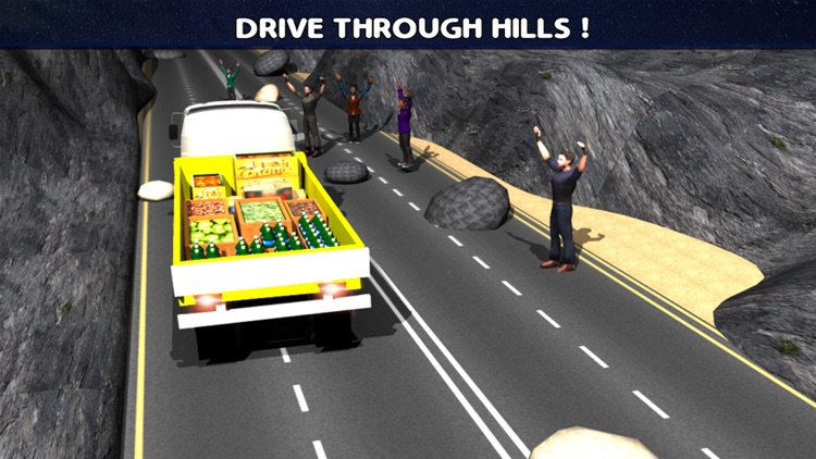 Transport Truck: Relief Cargo screenshot-3