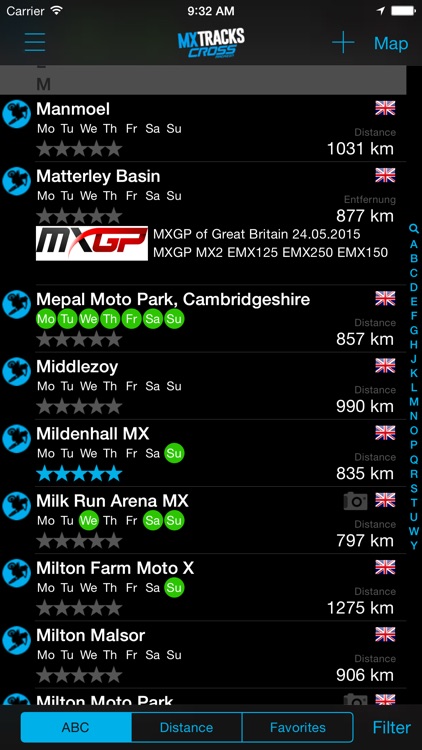 mx tracks