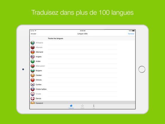 Screenshot #5 pour Traducteur - Traduire des textes et des paroles
