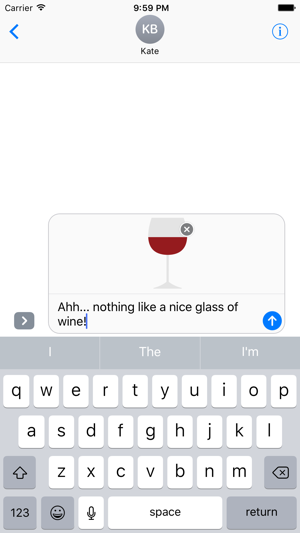 Beer and Wine Sticker Pack for iMessage