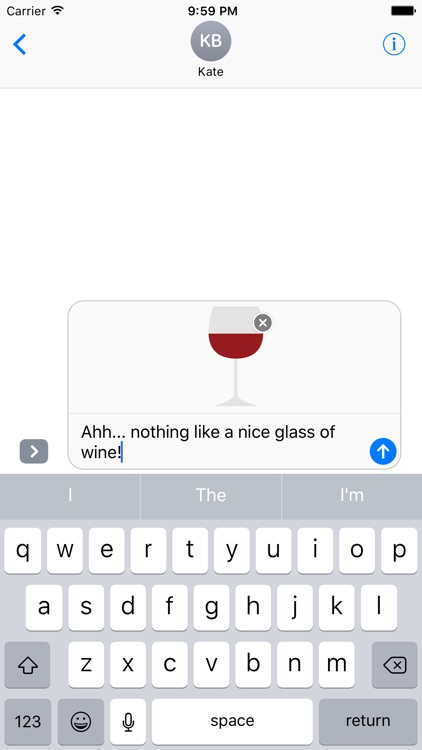 Beer and Wine Sticker Pack for iMessage