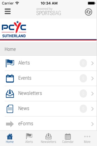 PCYC Sutherland screenshot 2