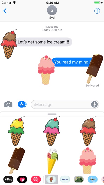 Ice Cream & Popsicle Stickers