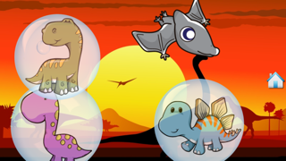 Screenshot #3 pour Dino bulles pour enfants en bas âge: découvrir les dinosaures ! jeux pour enfants - GRATUIT