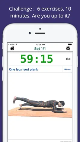 Game screenshot 10 Min PLANKS Workout Challenge Free - Tone, Abs apk