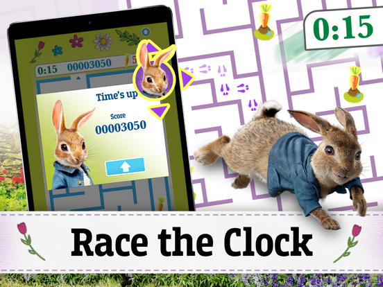 Peter Rabbit Maze Mischief iPad screenshot