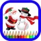 Christmas Coloring Pages is a beautiful Xmas game where children can color christmas related pictures