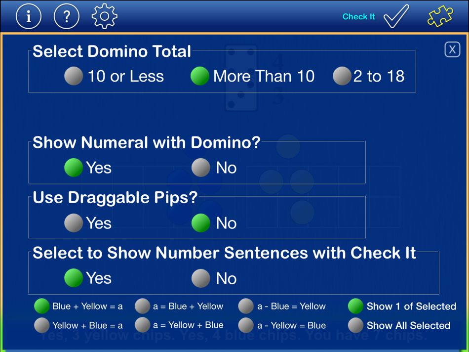 #4. Domino 10 Frame (iOS) 由: Classroom Focused Software