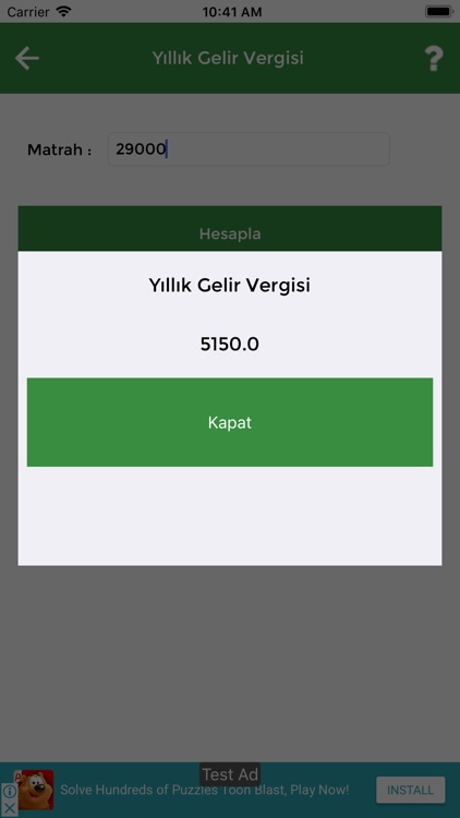 Vergi Hesaplama screenshot-4