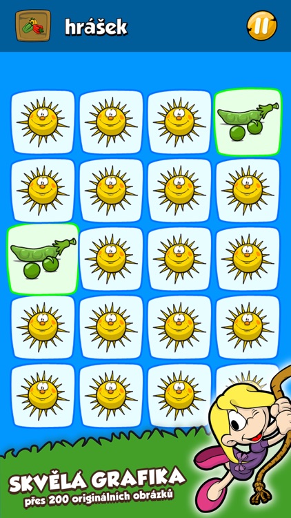 Olmíci Pexeso – výukové pexeso s Oťasem a Oli