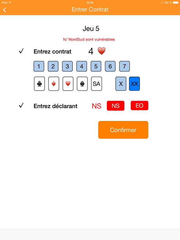 Screenshot #4 pour BridgeScore