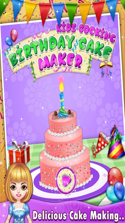 Baby Aadhya Birthday Cake Maker Cooking Game::Appstore for Android