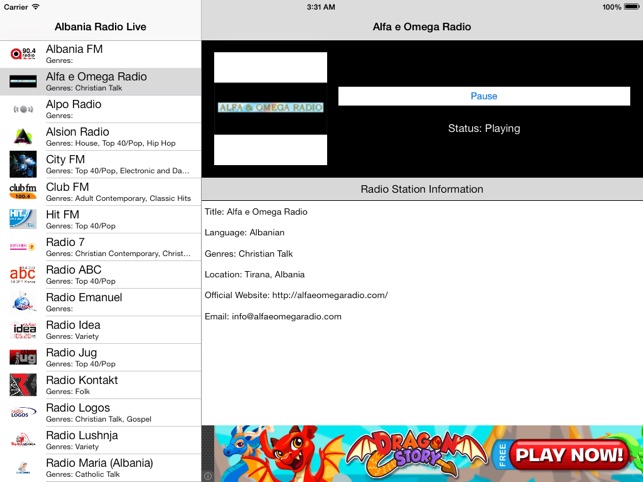 Albania Radio Live (Shqipëri) on the App Store