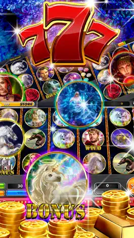 Game screenshot Lucky Unicorn Slots Enchanted Slot Machine Big Win mod apk