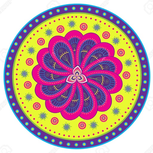 Diwali  (Audio & Rangoli Design)