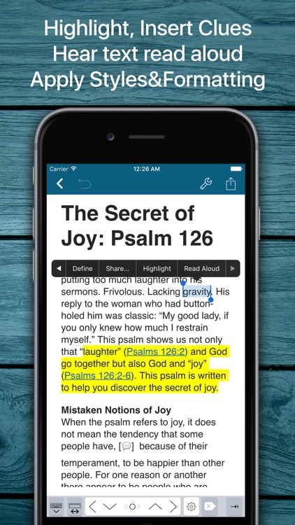 Speech Writer Text Editor