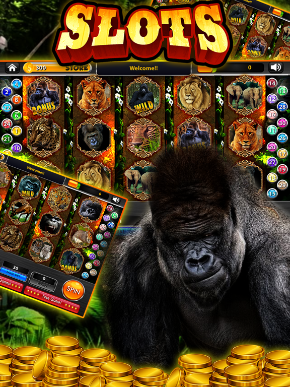 Screenshot #6 pour Super Fortune Gorilla Jackpot Slots Casino Machine