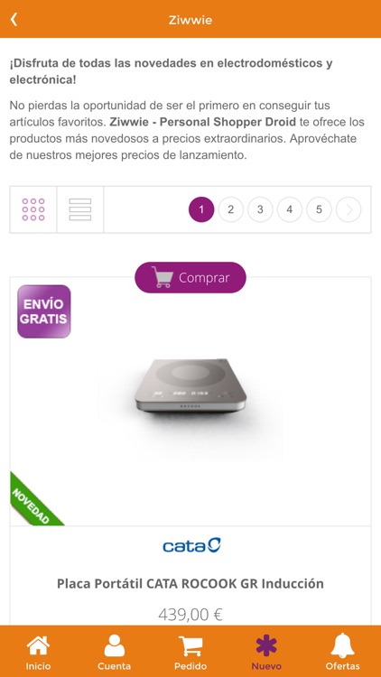 Ziwwie Personal Shopper Droid