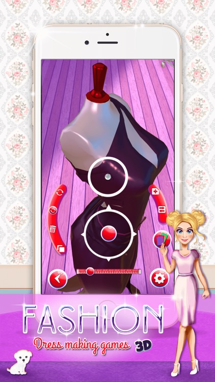 Fashion Dress Designer 3D: Clothes Making Game.s