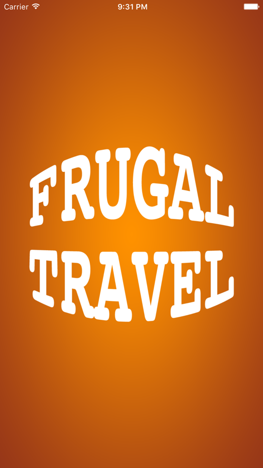 Frugal Travel - 1.0 - (iOS)