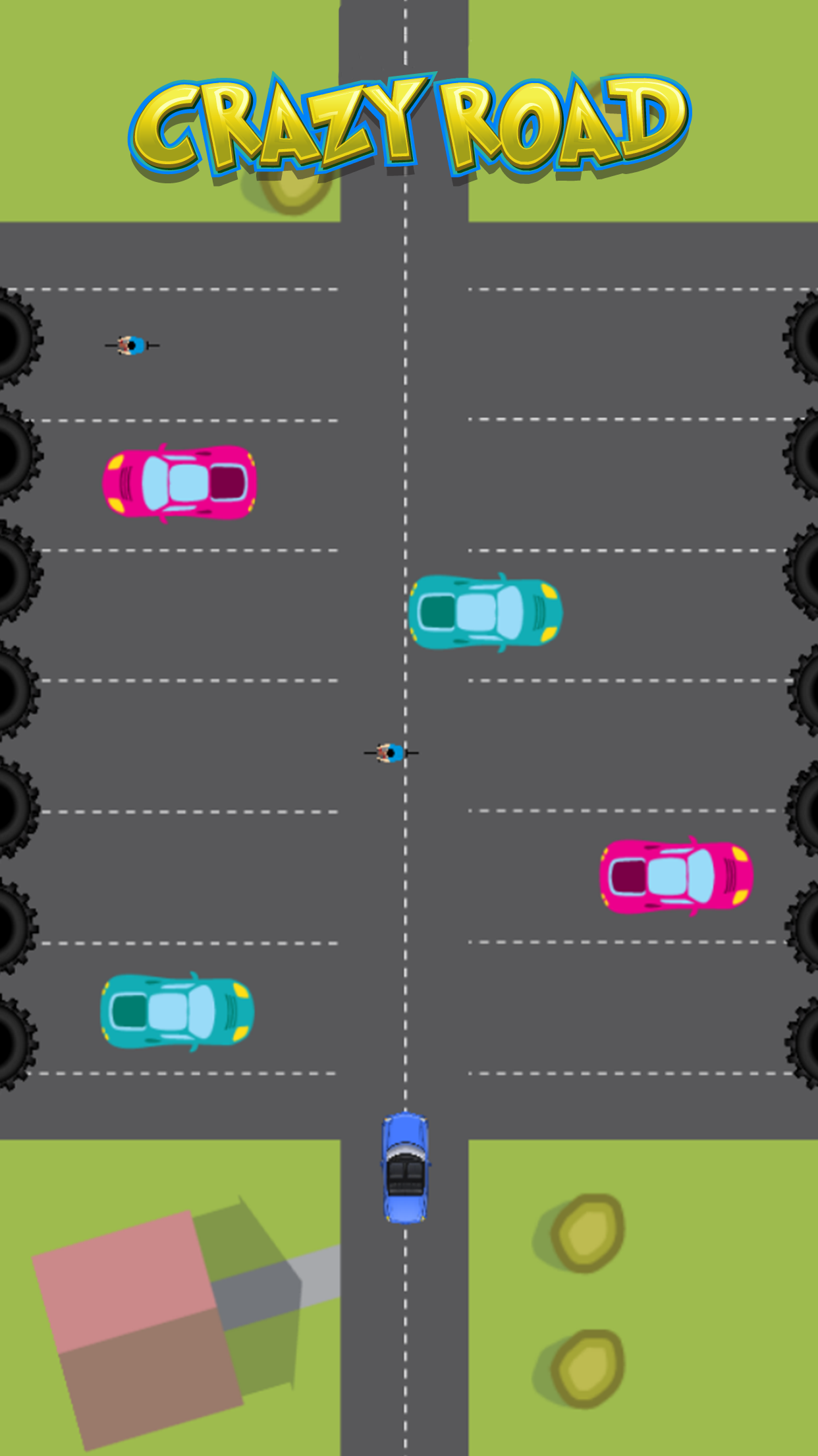 Crazy Road - Dash a Car Avoid Traffic Jam