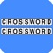 A crossword is a word puzzle that normally takes the form of a square or a rectangular grid of white and black shaded squares