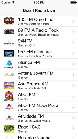 Brazil Radio Live Player (Brasília / Portuguese / português / Brasil rádio)のおすすめ画像1