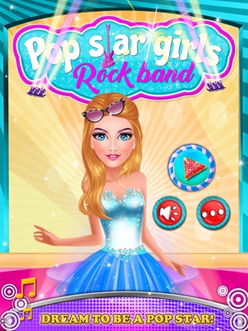 Pop Star Girls - Rock Band girls game for kidsのおすすめ画像1