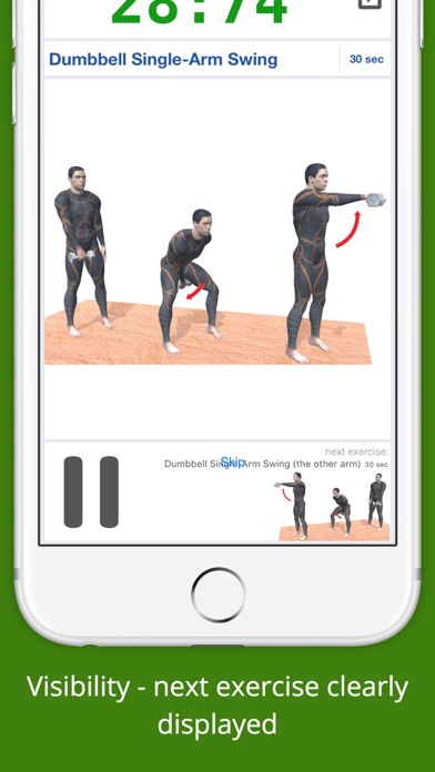 Screenshot #3 pour 30 Min Dumbbell Workout Challenge Free Lose Weight
