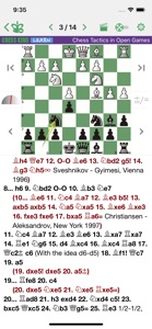 Chess Tactics in Open games screenshot #2 for iPhone