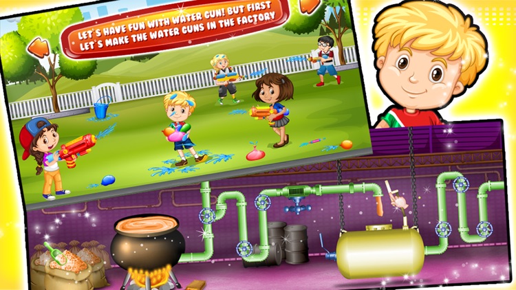 Water Gun Factory – Adventurous & creative toy making fun game mania