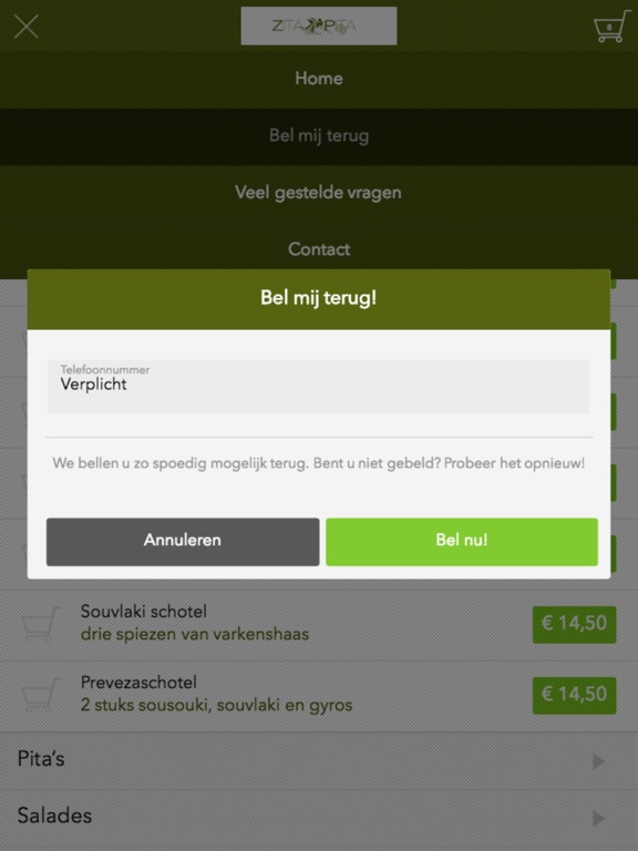 Screenshot #6 pour Zita Pita Oud-Beijerland