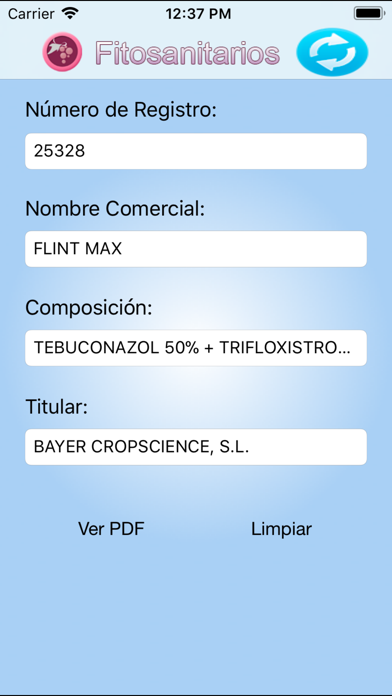 Screenshot #2 pour Fitosanitarios