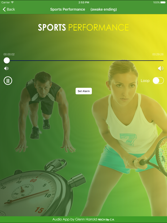 Screenshot #5 pour Sports Performance Hypnosis by Glenn Harrold