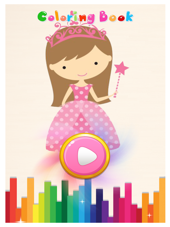 Screenshot #6 pour Coloring Book Princesse Girls - Fun For Kids