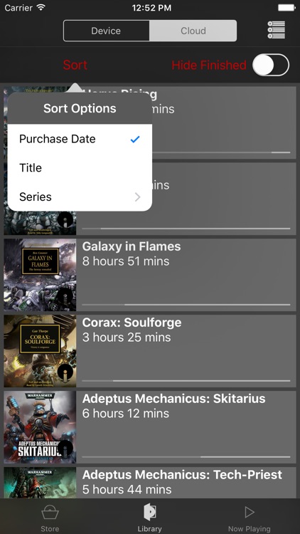 Black Library Audio screenshot-3
