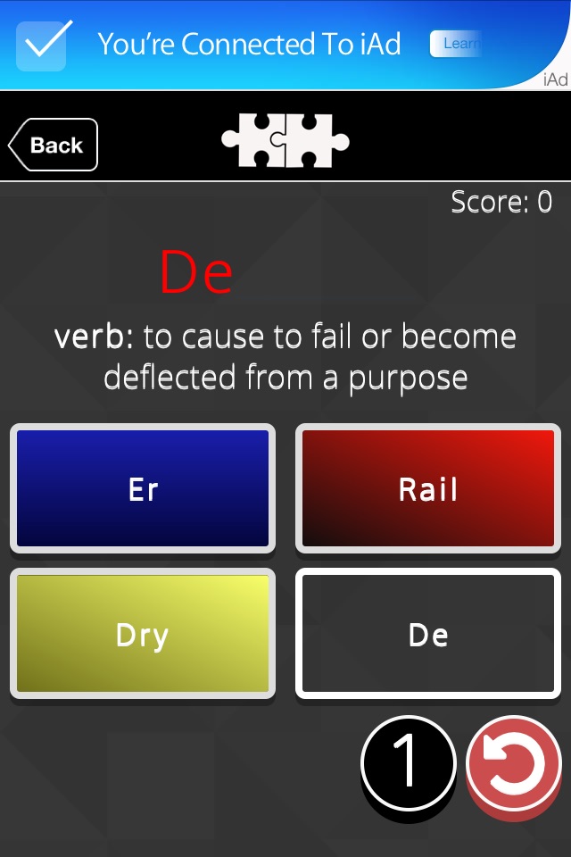 The Prefix & Suffix Game screenshot 2