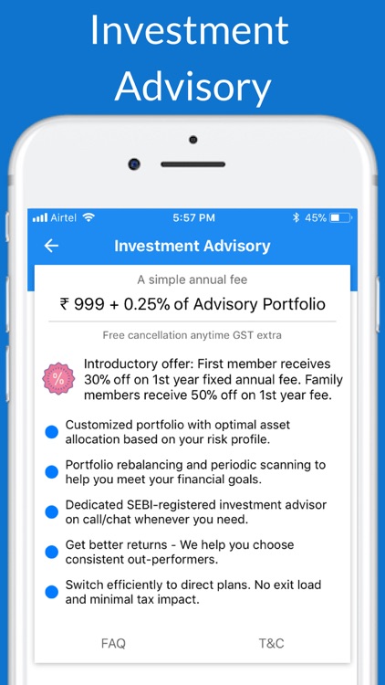 WealthTrust: Mutual Fund App