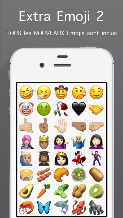 Screenshot #1 pour Emojis for iPhone