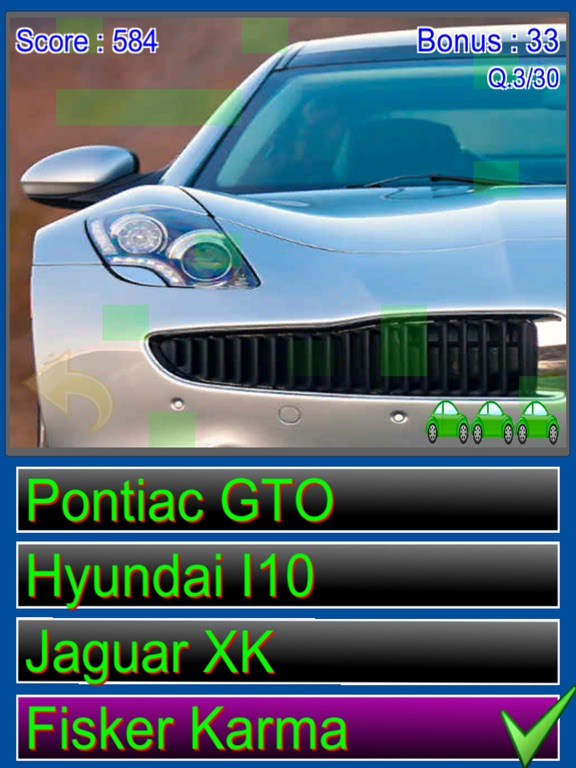 Name That Car Quiz iPad screenshot