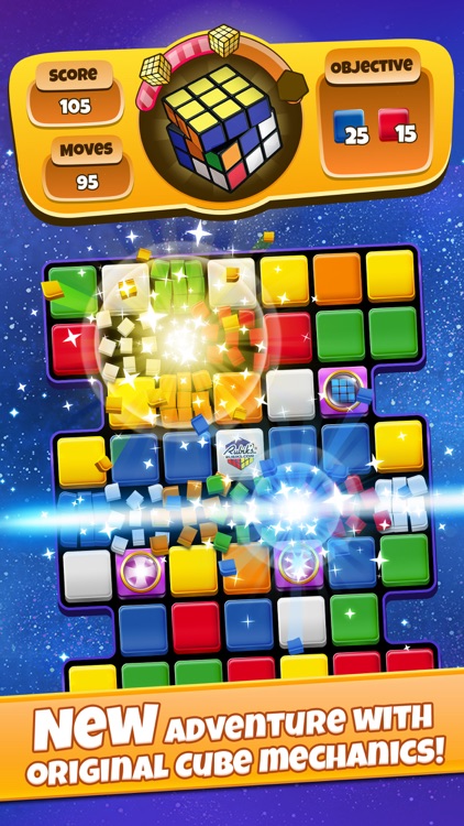 Rubik's® Cube Match 3: New spin on the #1 puzzle screenshot-3