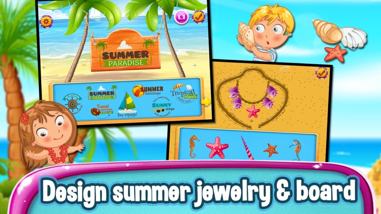 Kids Summer Vacation Adventures - At The Beach screenshot-3