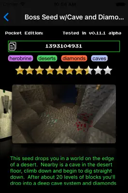 Game screenshot Amazing Seeds for Minecraft Pro Edition hack