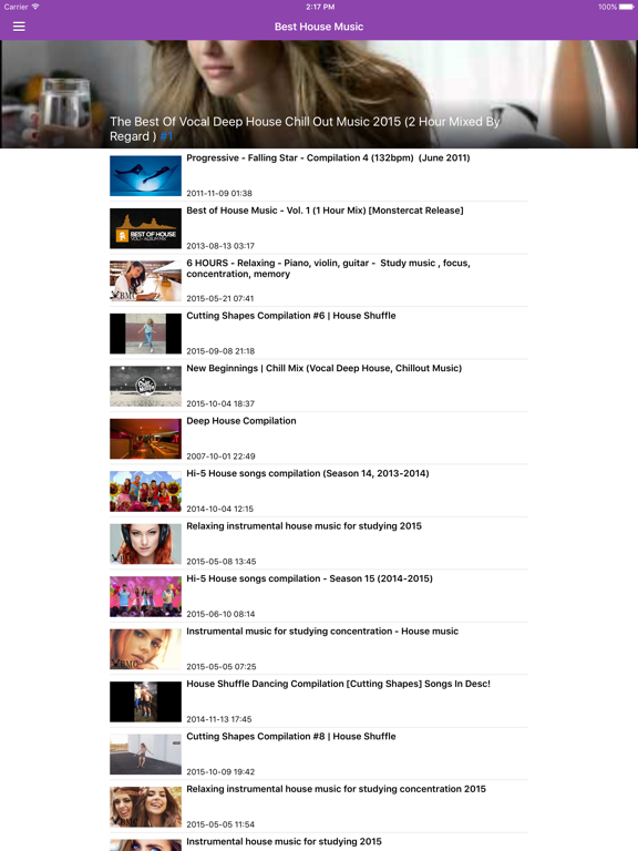 Party Songs & Dance Music Free iPad screenshot 3 - Music app