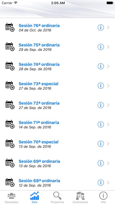 Screenshot #3 pour Diputados Chile