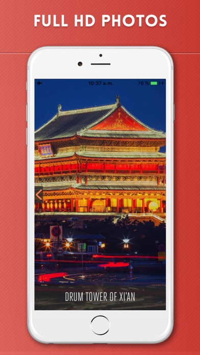 Xi'an Travel Guide with Offline City Street Maps Screenshot 2 - AppWisp.com Xi'an Travel Guide with Offline City Street Maps Screenshot 2 - AppWisp.com