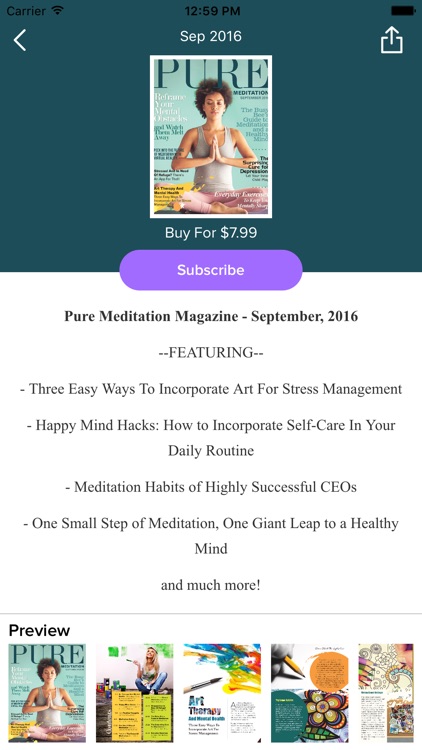 Pure Meditation Magazine screenshot-2