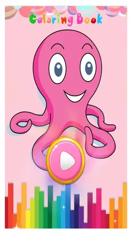 Game screenshot Морские животные Книжка-раскраска - для детей mod apk